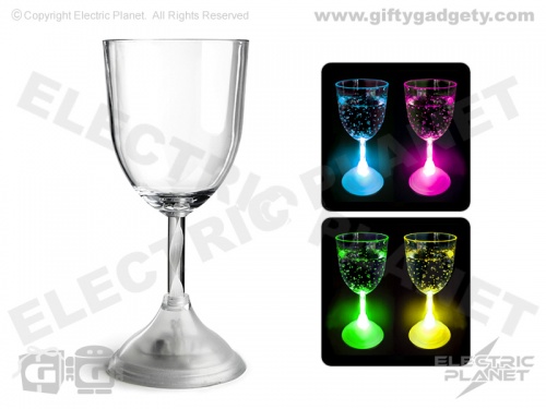 Light-Up LED Wine Glass